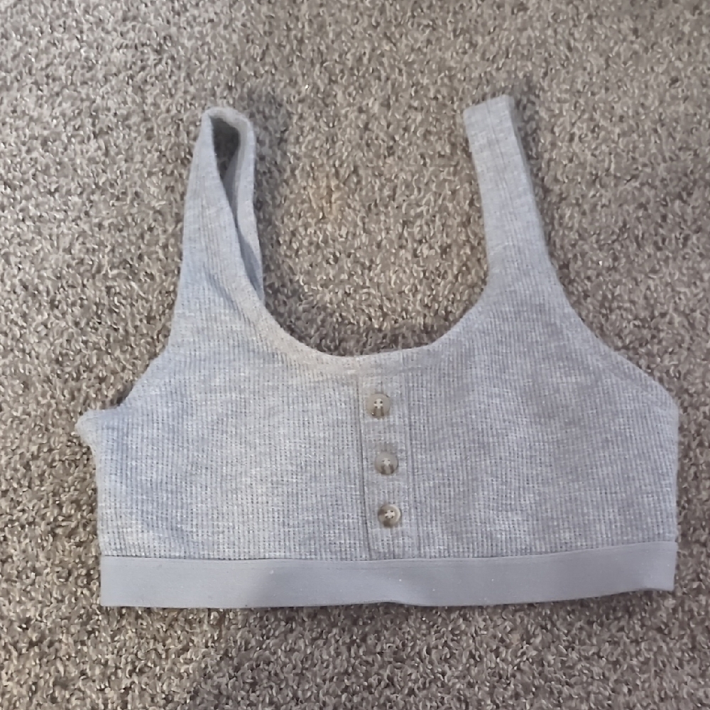 Gray Women's Top